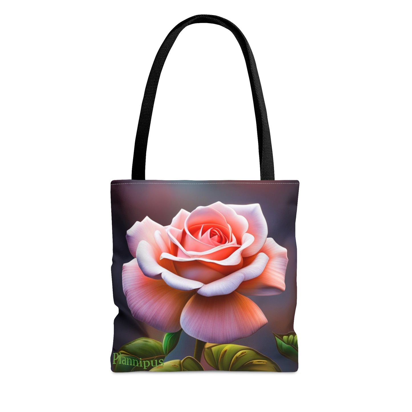 Print Rose Tote Bag