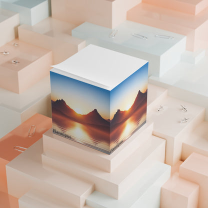 Sunrise Note Cube