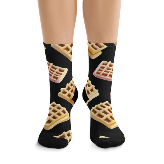 Waffles Recycled Poly Socks