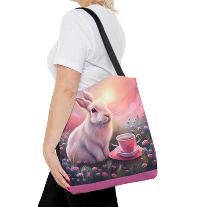 Bunny and Tea Tote Bag