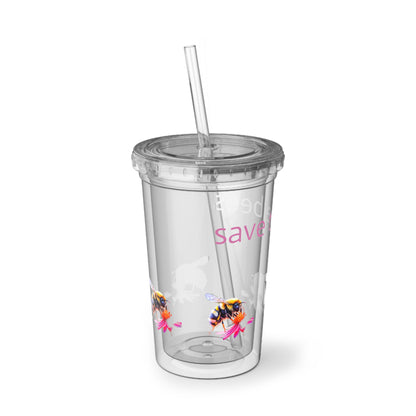 Save the Bees Suave Acrylic Cup