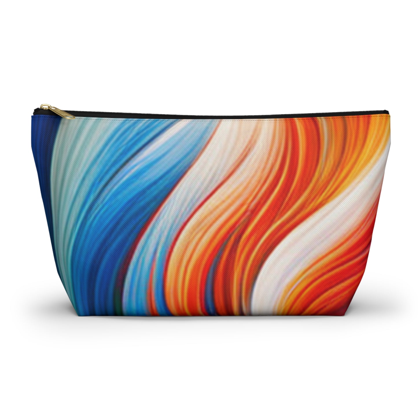 Fire Swirl Accessory Pouch w T-bottom