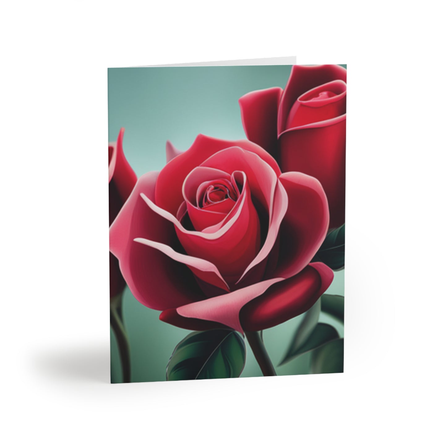 Red Rose Greeting cards