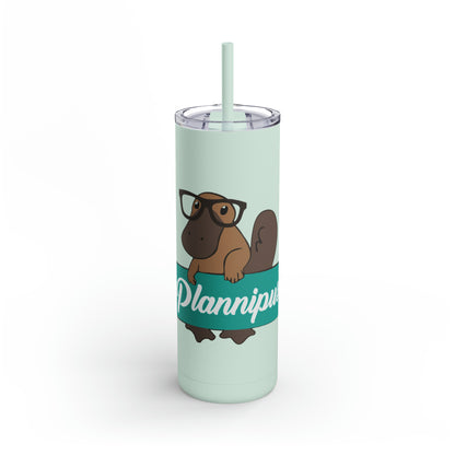 Plannipus Maars Maker Skinny Matte Tumbler, 20oz