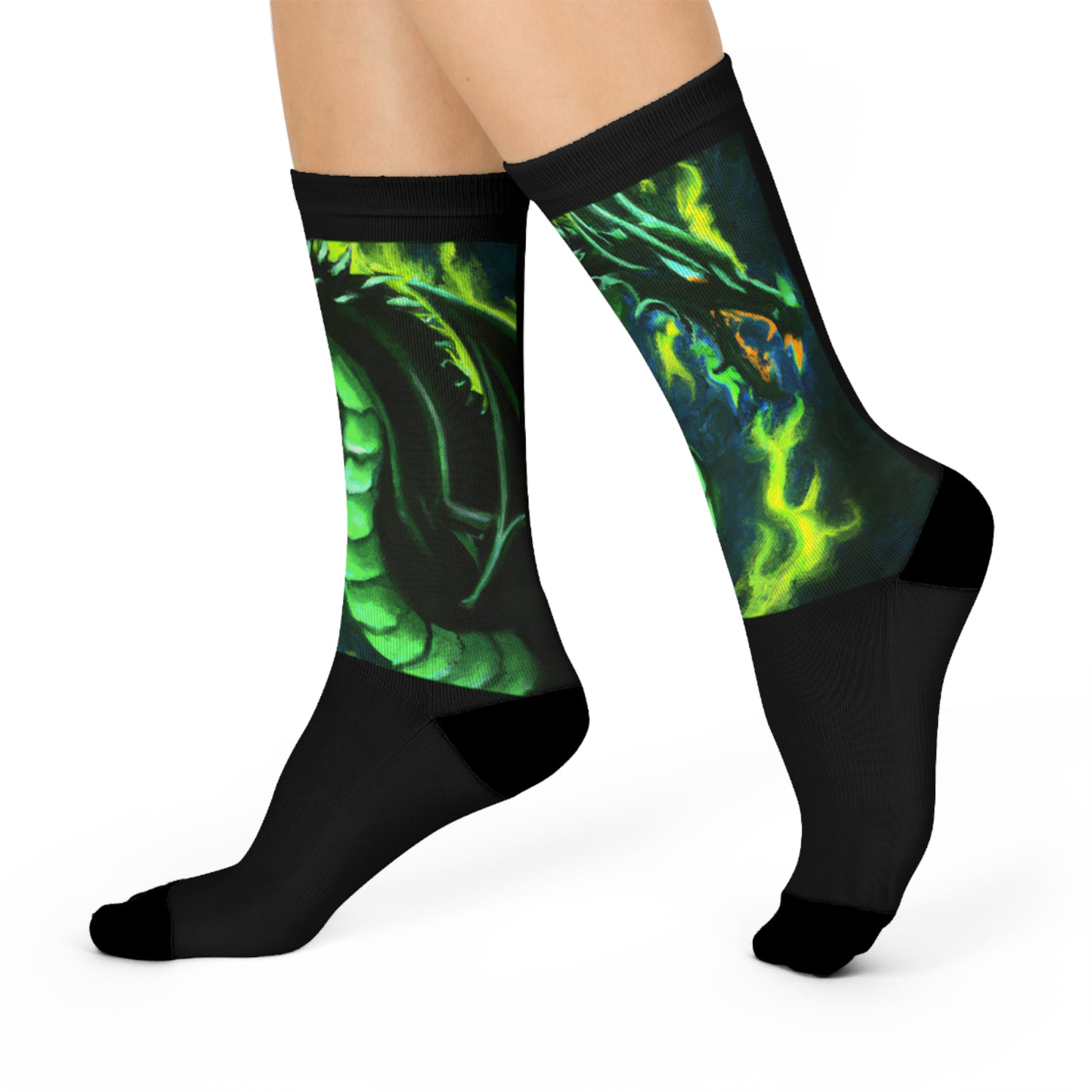 Dragon Cushioned Crew Socks