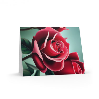 Red Rose Greeting cards