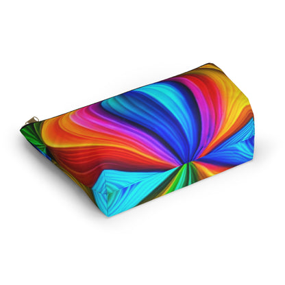 Rainbow Burst Accessory Pouch w T-bottom