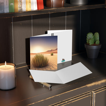 Desert Landscape Greeting cards