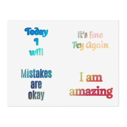 Motivational Sticker Sheets