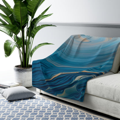 Flow Sherpa Fleece Blanket