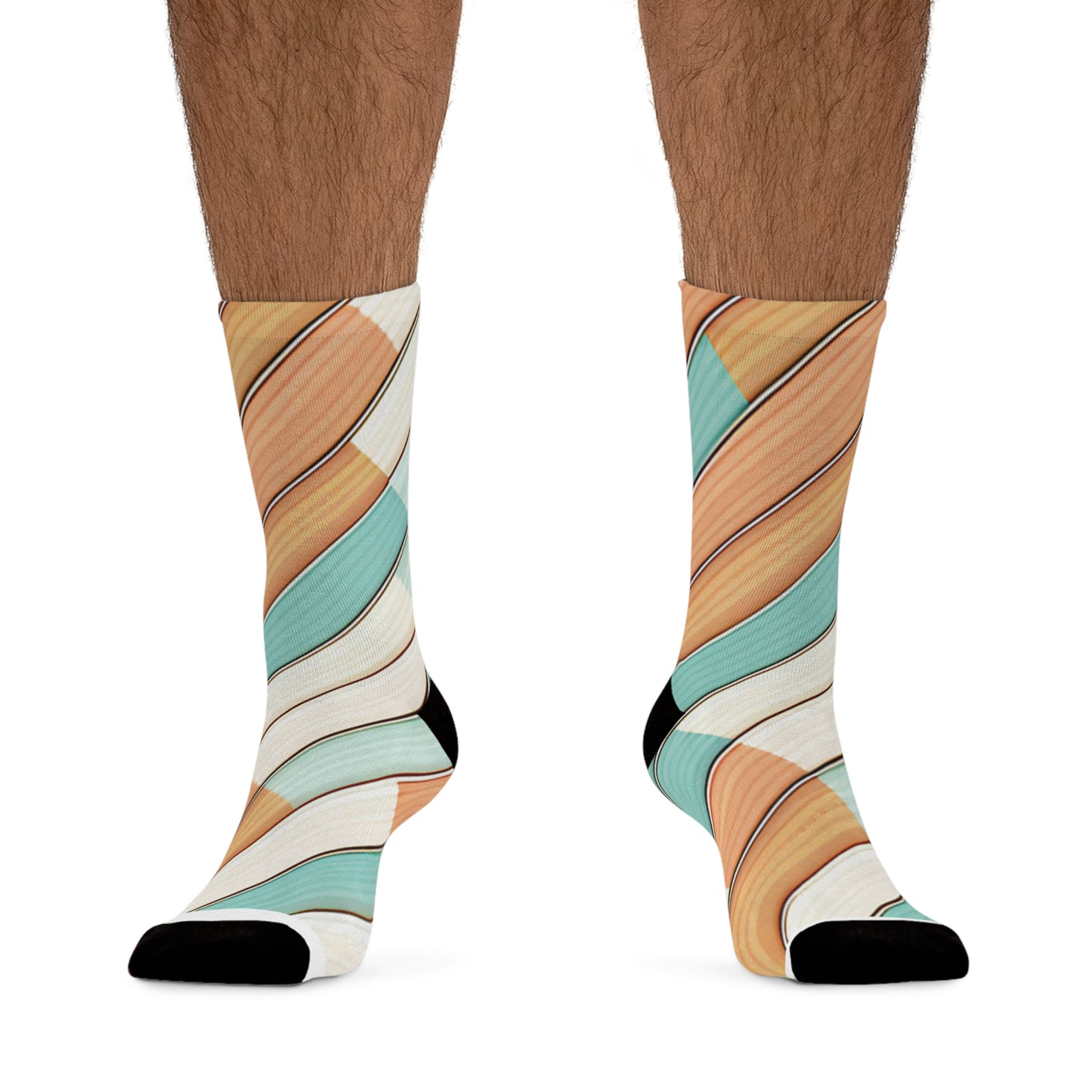 Striped Recycled Poly Socks