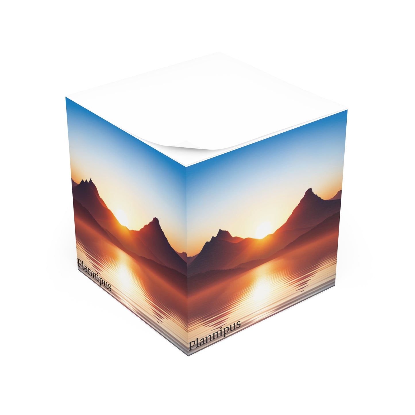 Sunrise Note Cube