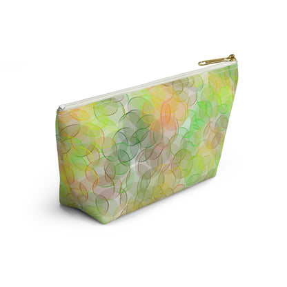 Green Accessory Pouch w T-bottom