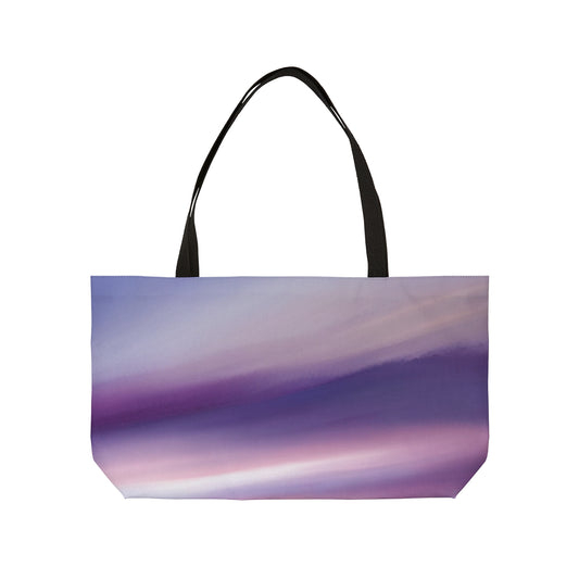 Purple Ombré Weekender Tote Bag