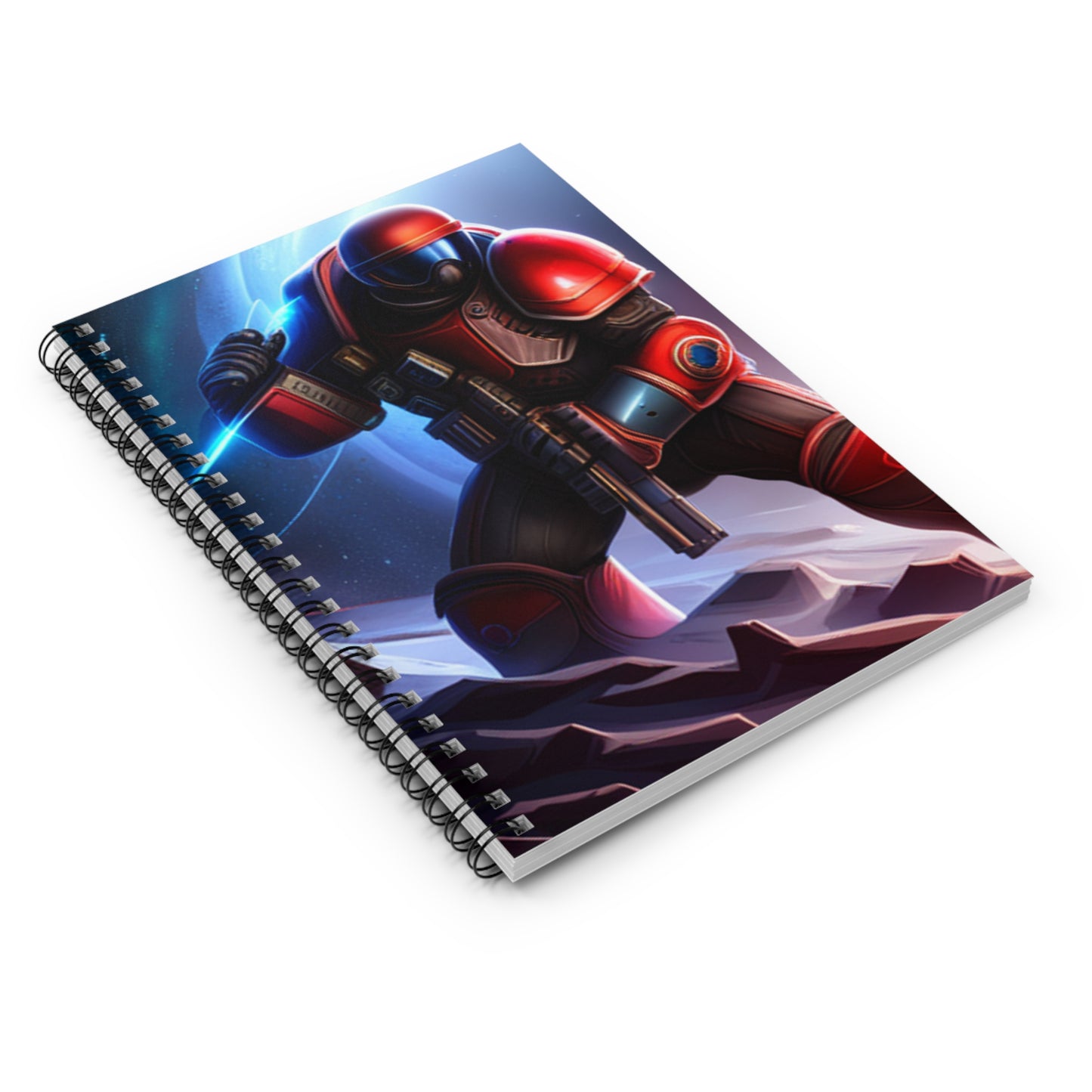 Space Marine Spiral Notebook - Ruled Line