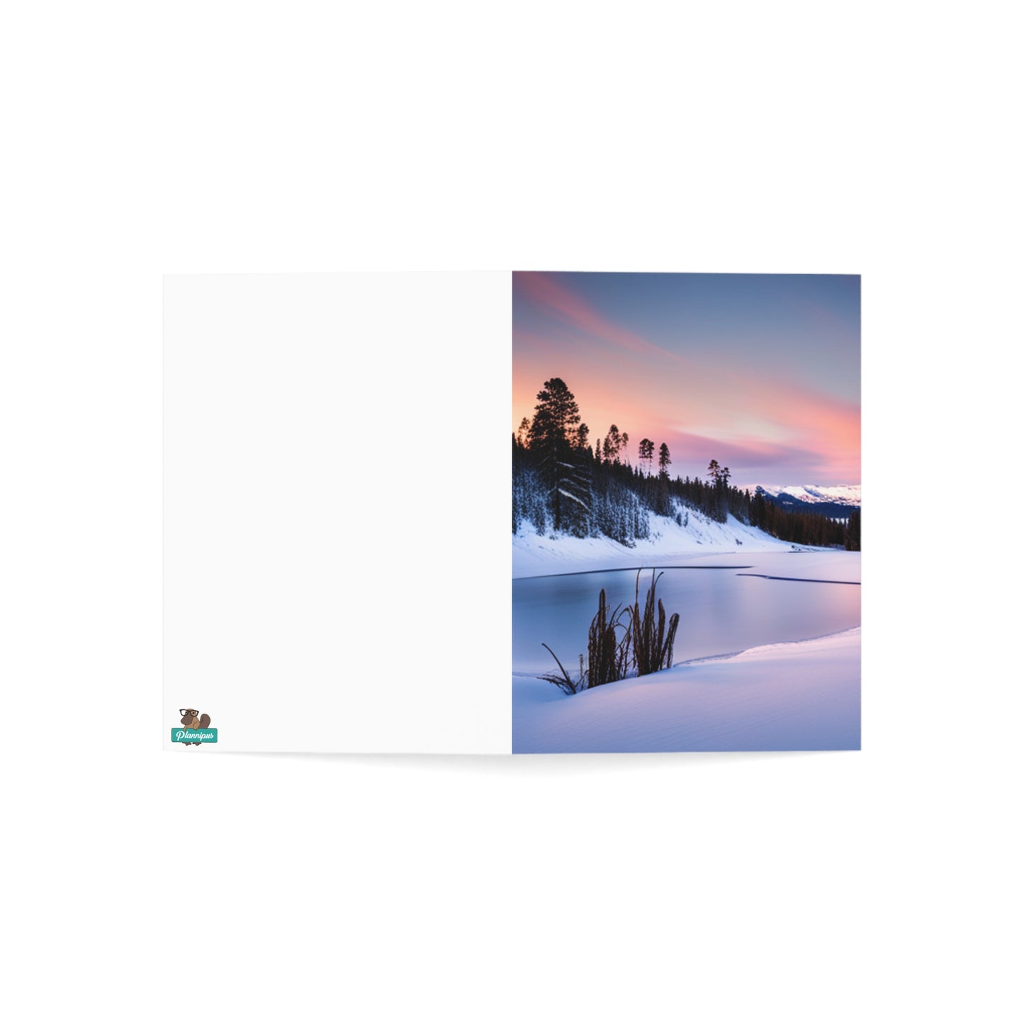 Winter Scene Greeting Cards