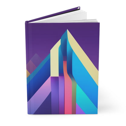 Abstract Hardcover Journal Matte