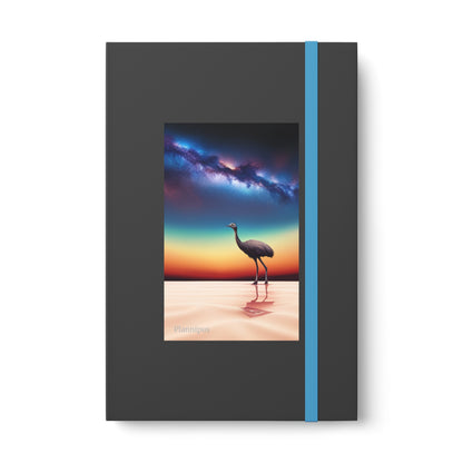 Emu Color Contrast Notebook - Ruled