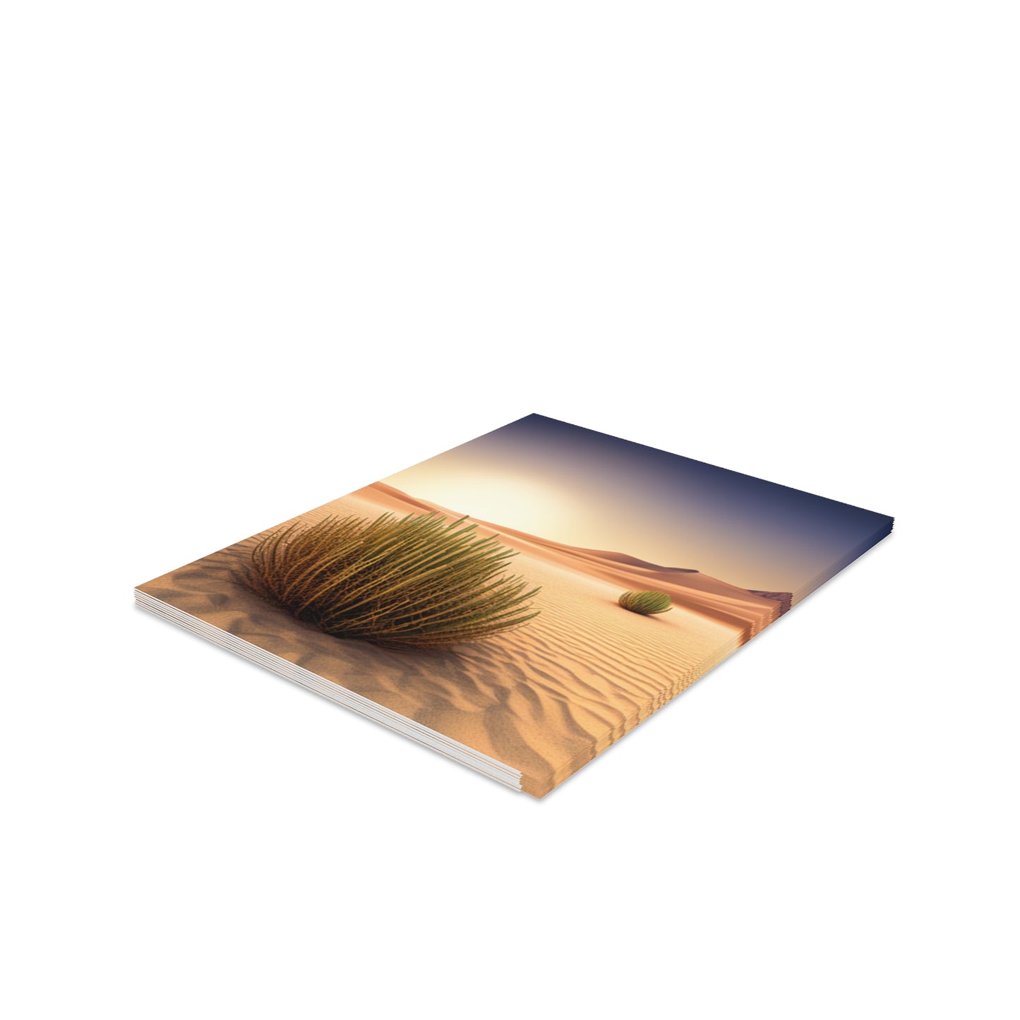 Desert Landscape Greeting cards