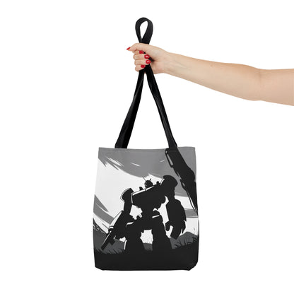 Battle Robot Tote Bag