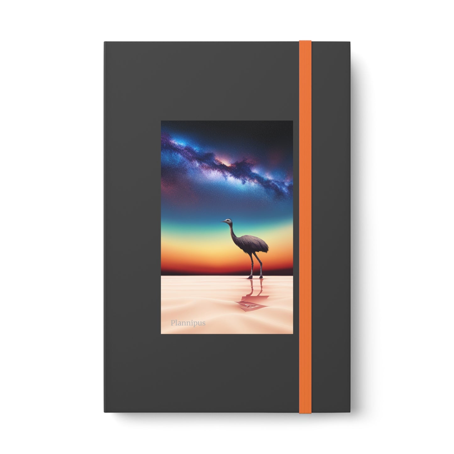 Emu Color Contrast Notebook - Ruled