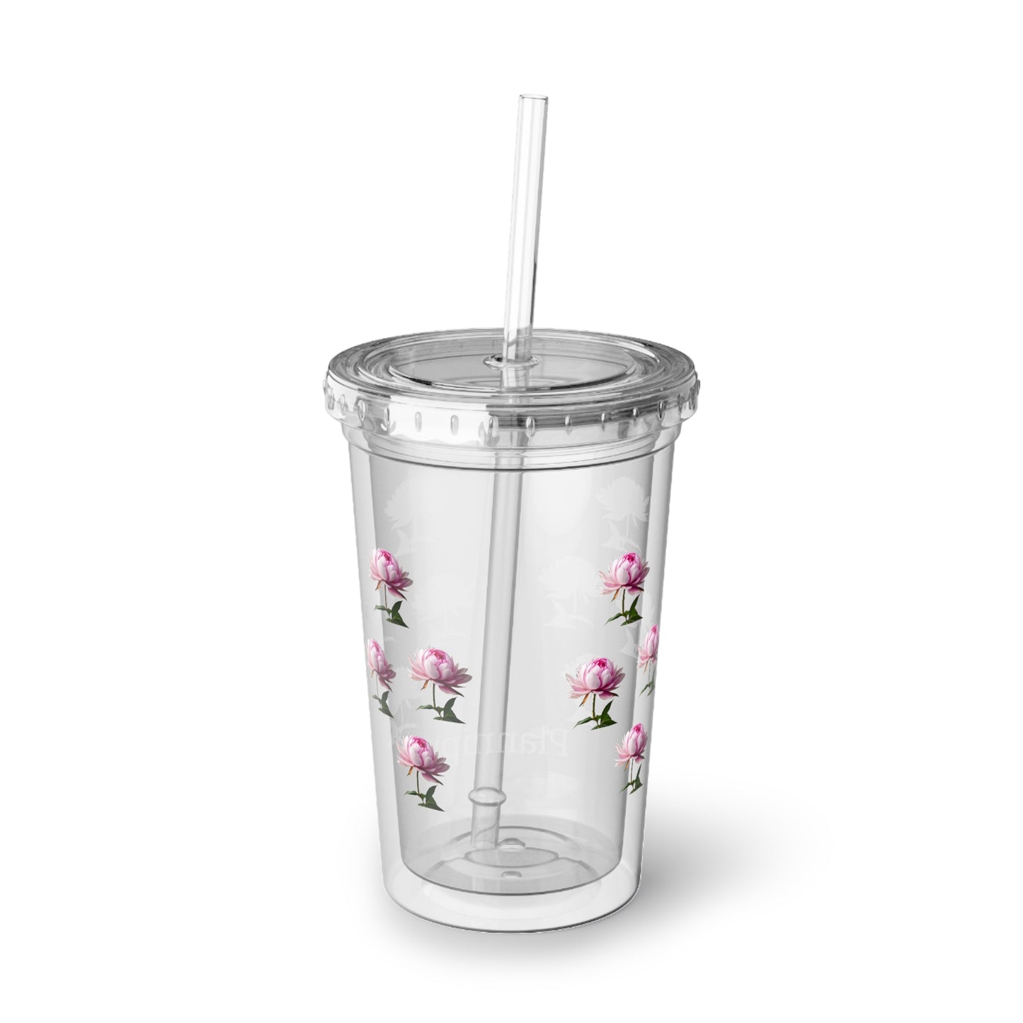 Peony Suave Acrylic Cup