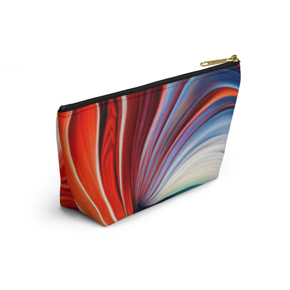 Fire Swirl Accessory Pouch w T-bottom