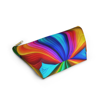 Rainbow Burst Accessory Pouch w T-bottom