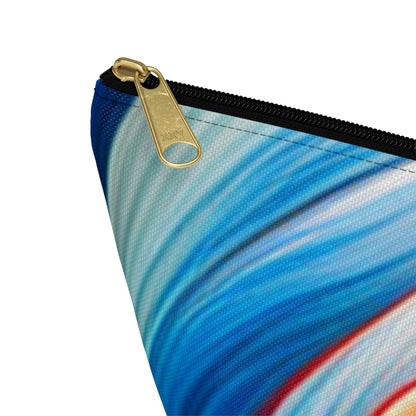 Fire Swirl Accessory Pouch w T-bottom