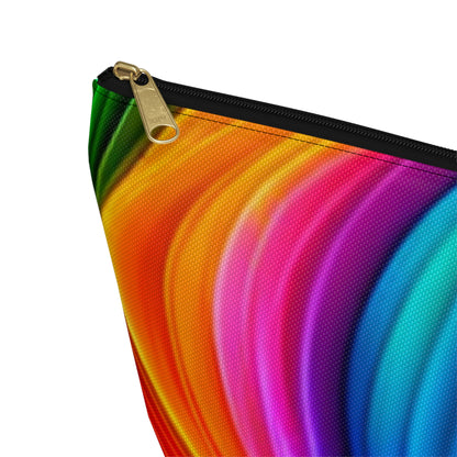 Rainbow Burst Accessory Pouch w T-bottom