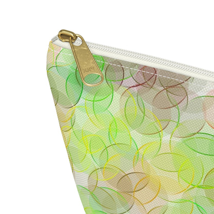 Green Accessory Pouch w T-bottom