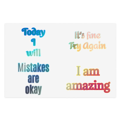 Motivational Sticker Sheets