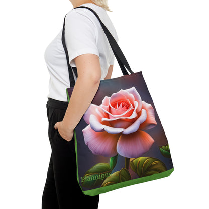 Print Rose Tote Bag