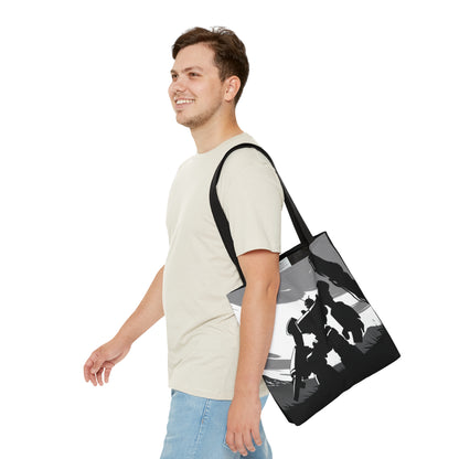 Battle Robot Tote Bag