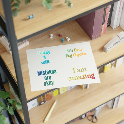 Motivational Sticker Sheets