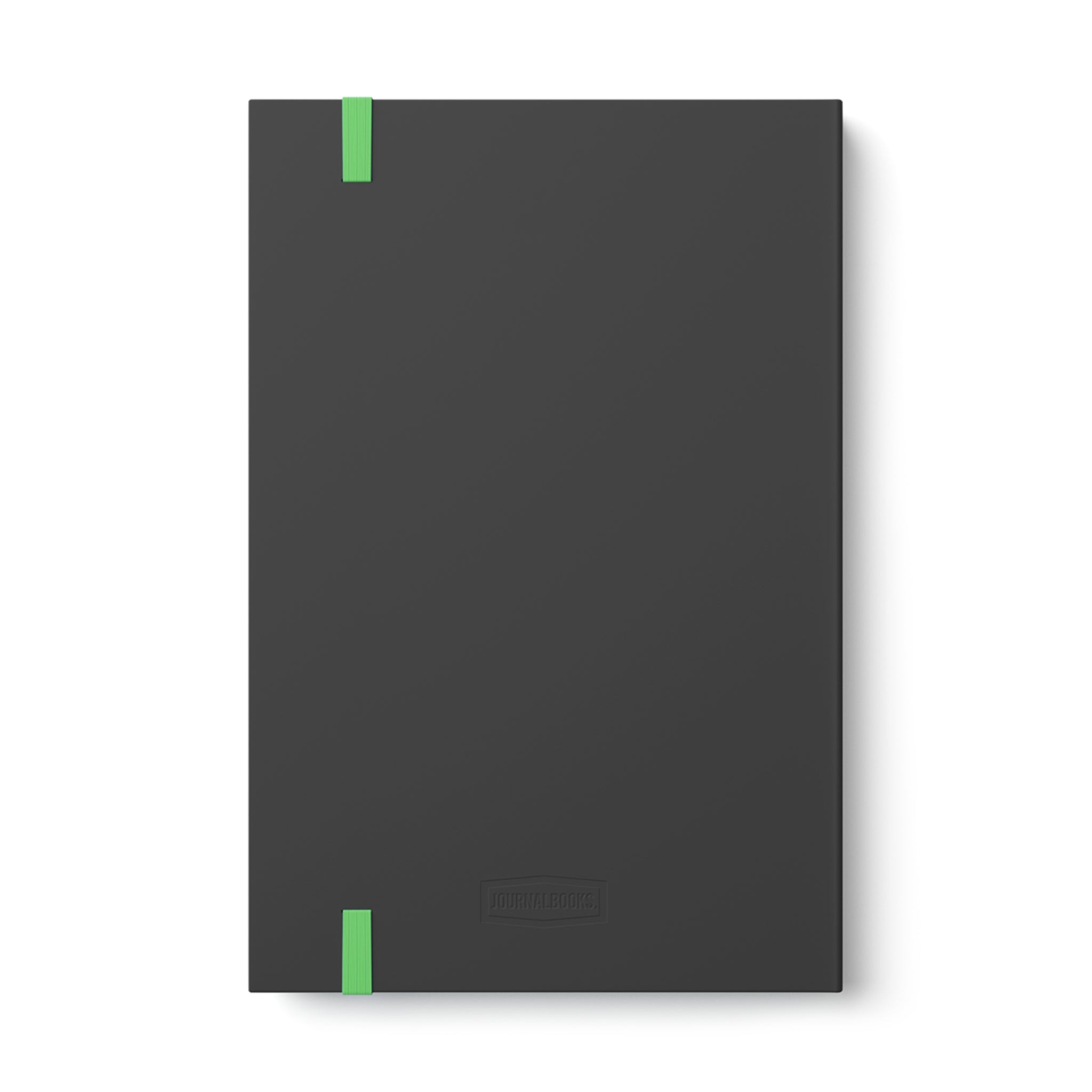 Black Cat Color Contrast Notebook - Ruled