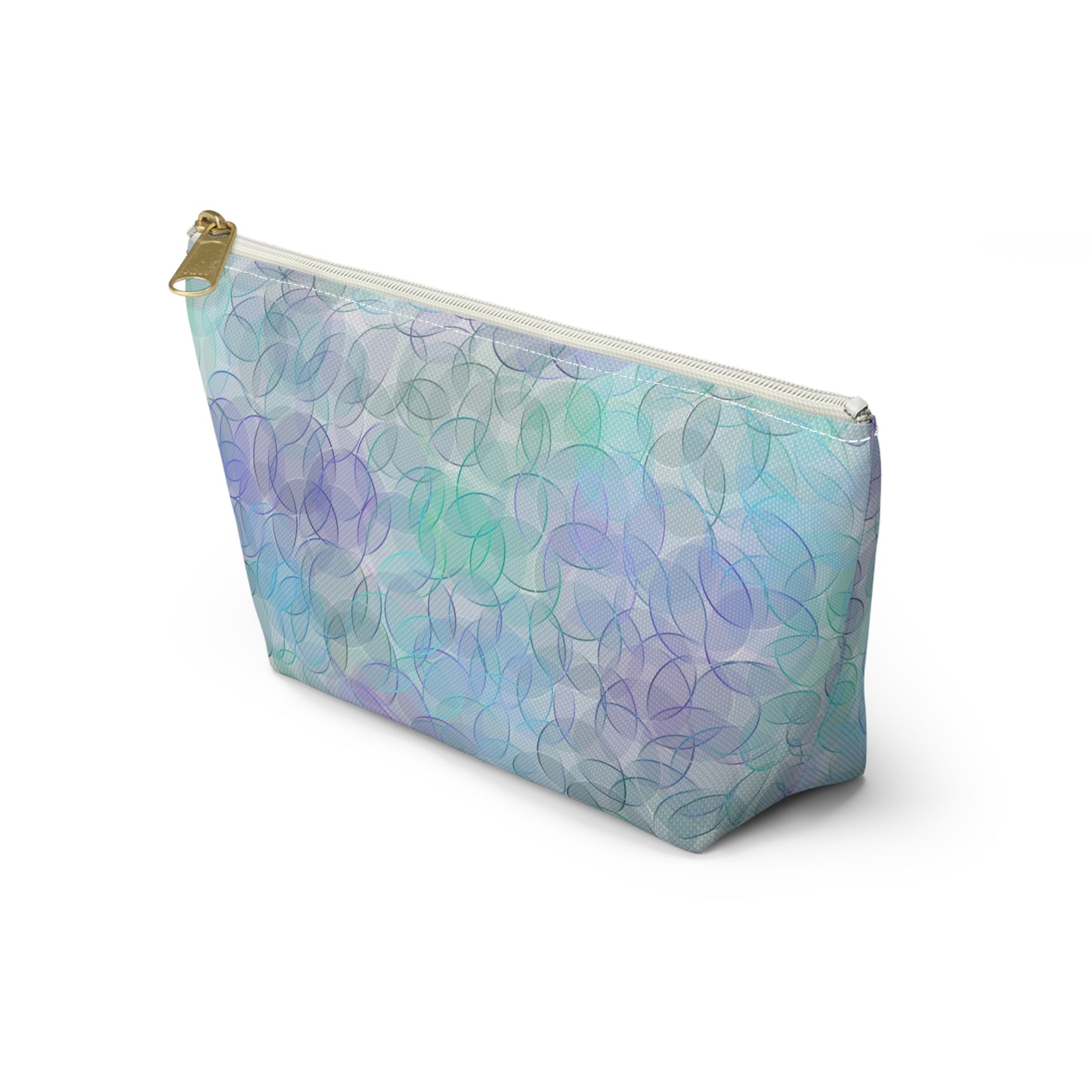 Blue Accessory Pouch w T-bottom