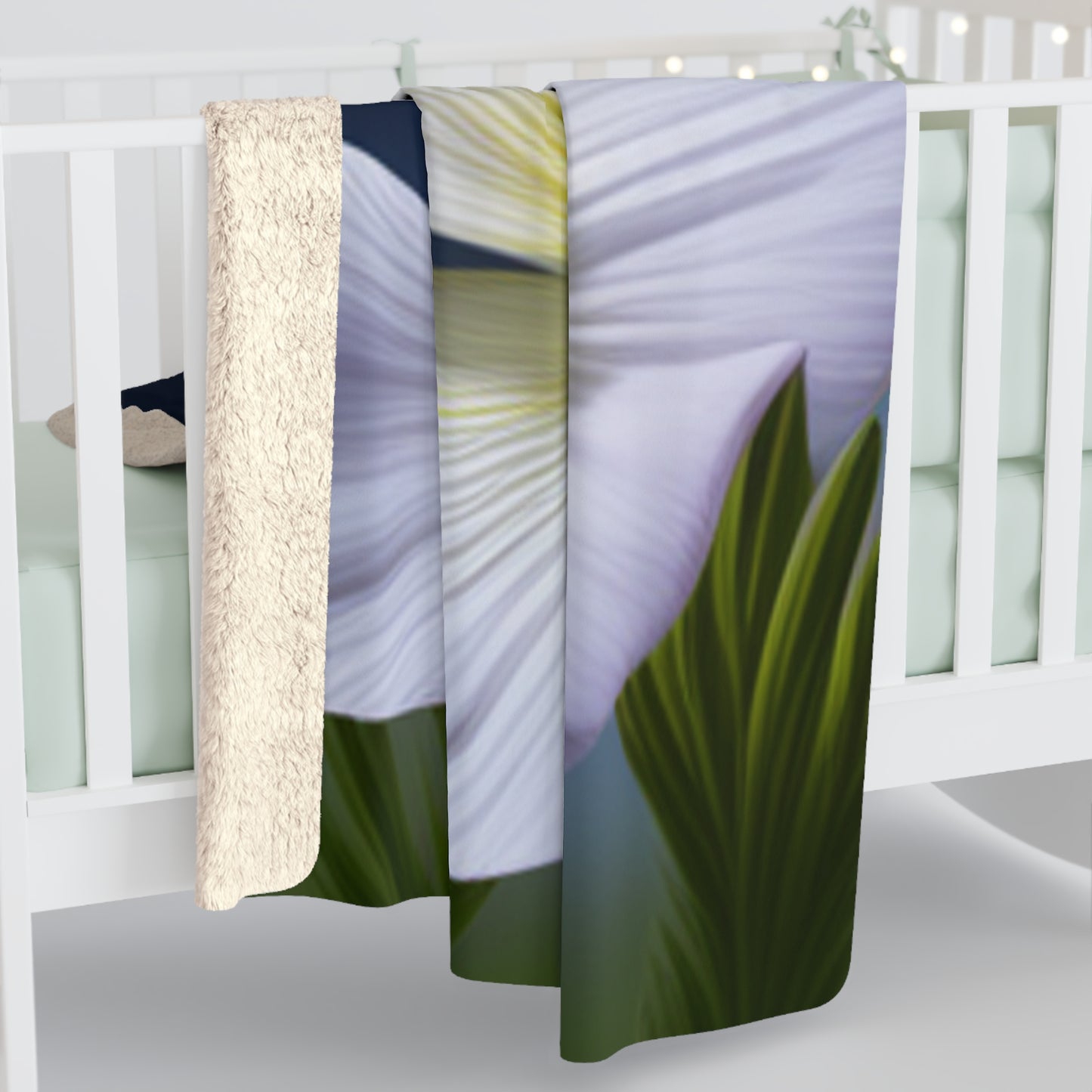 Primrose Sherpa Fleece Blanket