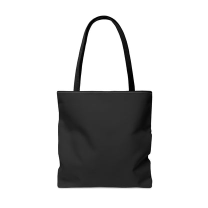 Black and White Swirl Tote Bag