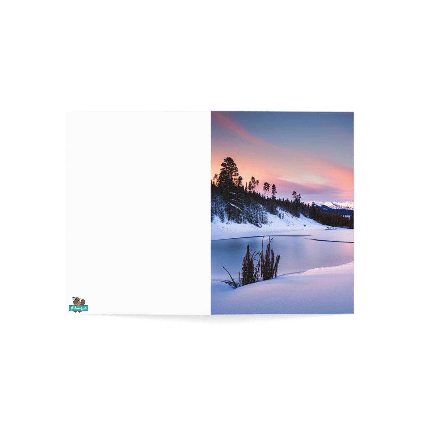 Winter Scene Greeting Cards