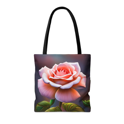 Print Rose Tote Bag