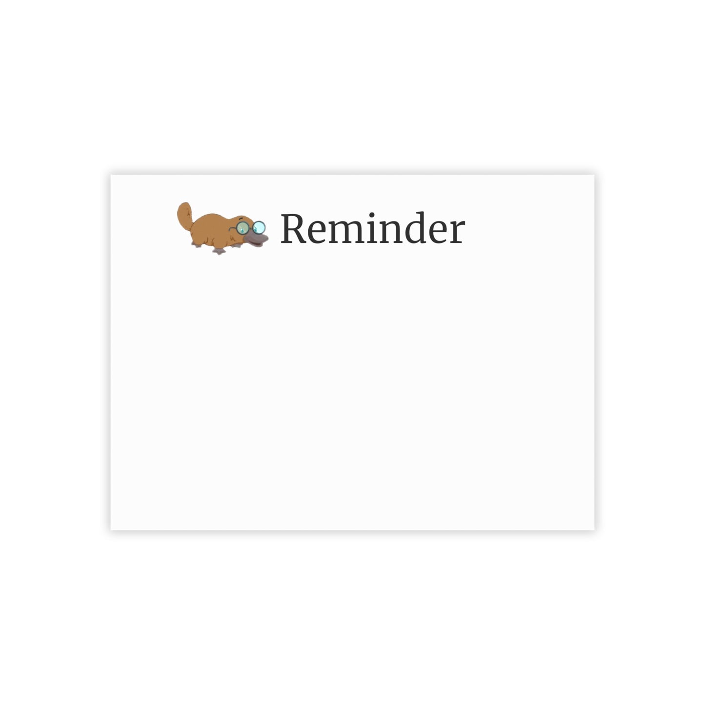 Plannipus Reminder Post-it® Note Pads