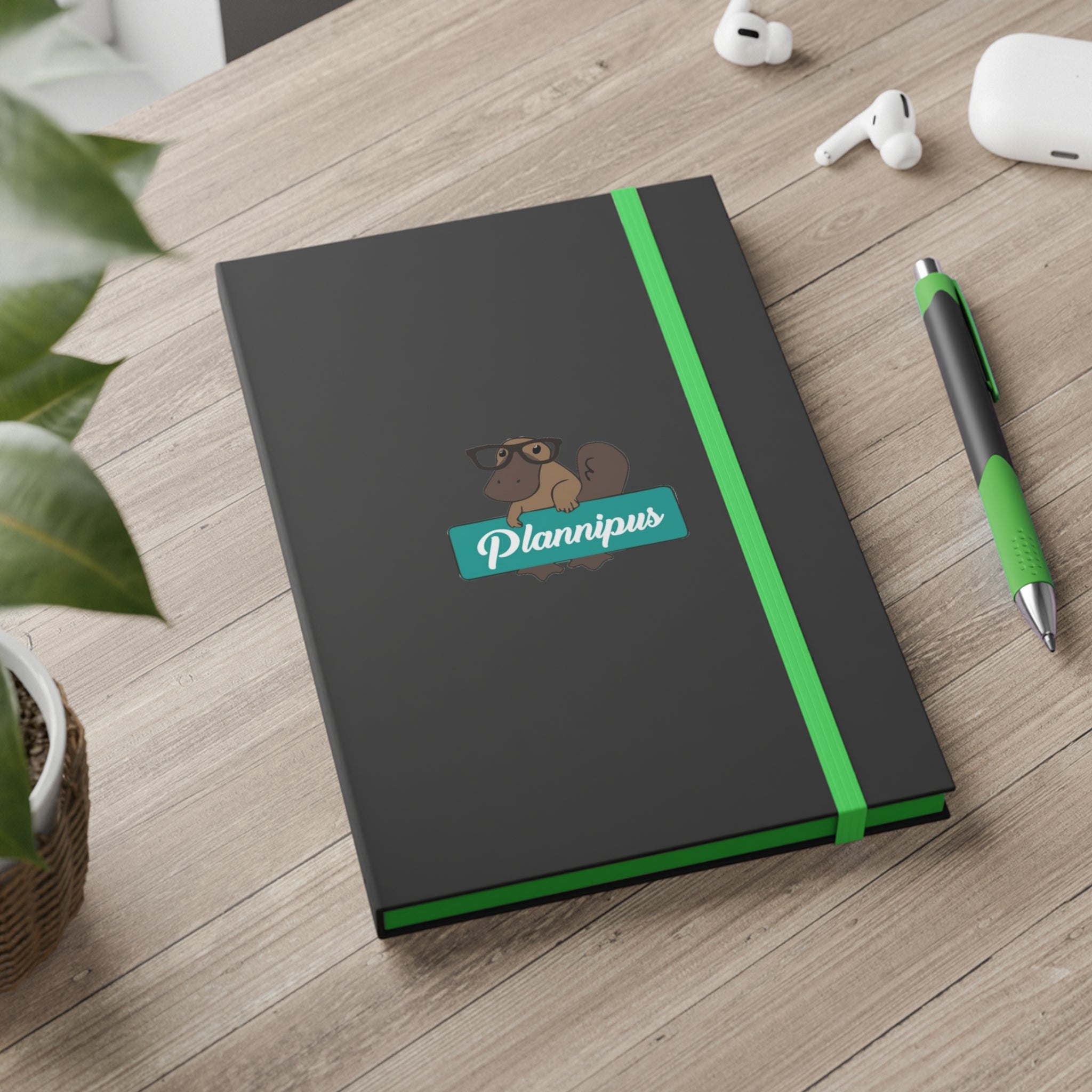 Plannipus Color Contrast Notebook - Ruled