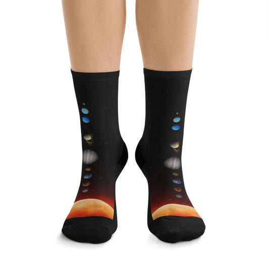 Solar System Recycled Poly Socks