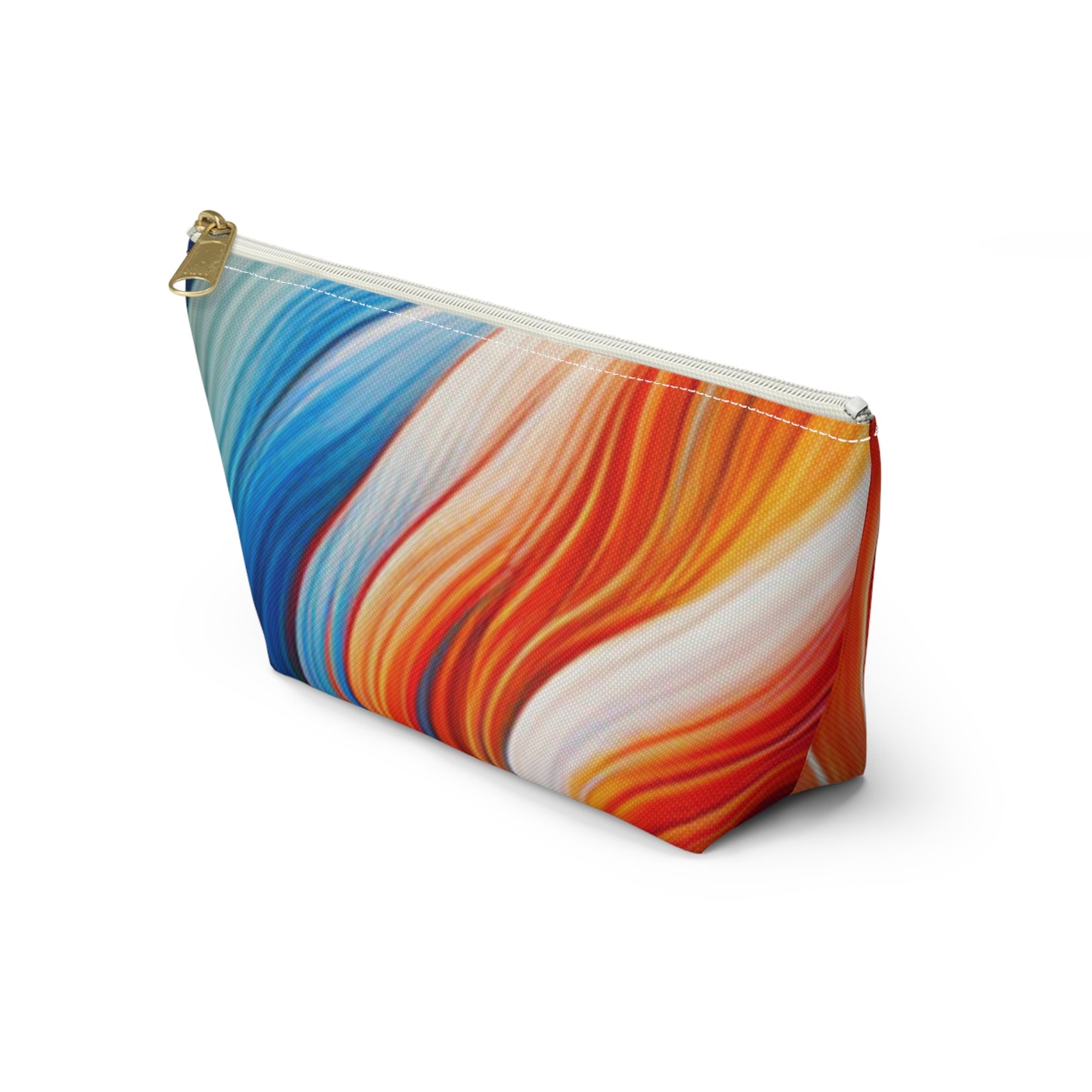 Fire Swirl Accessory Pouch w T-bottom