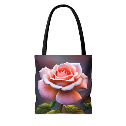 Print Rose Tote Bag