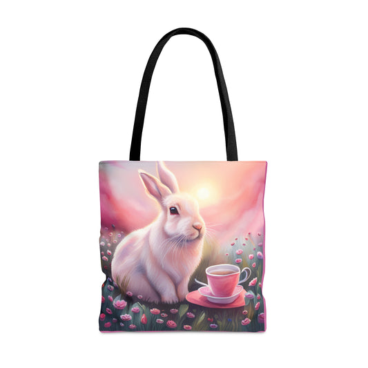 Bunny and Tea Tote Bag