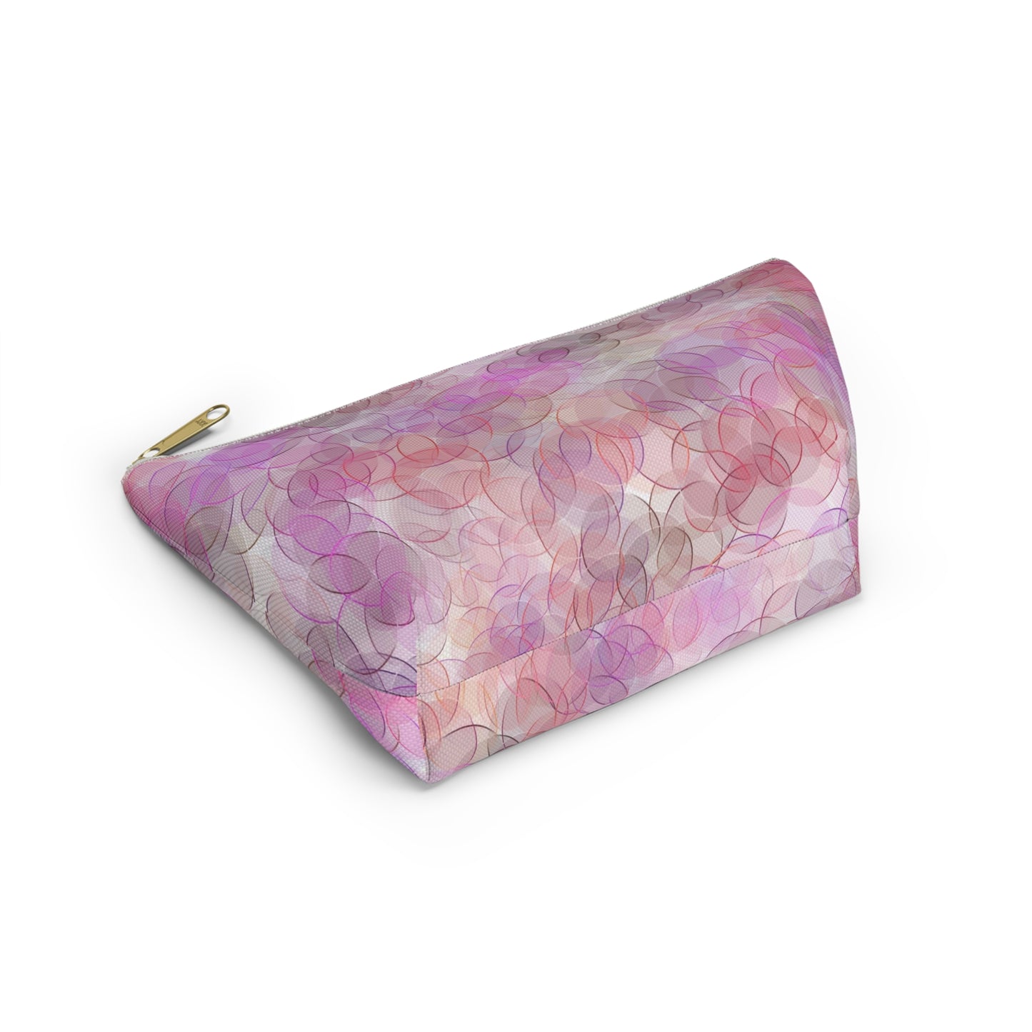 Pink Accessory Pouch w T-bottom