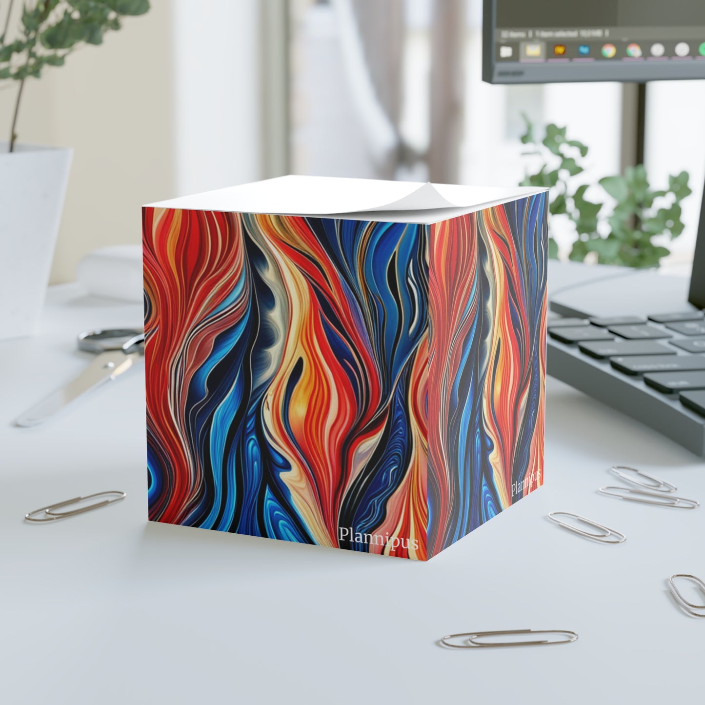 Flame Note Cube