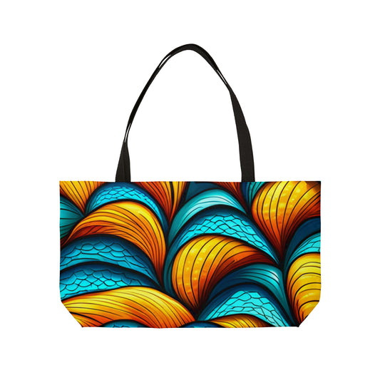 Colorful Scales Weekender Tote Bag